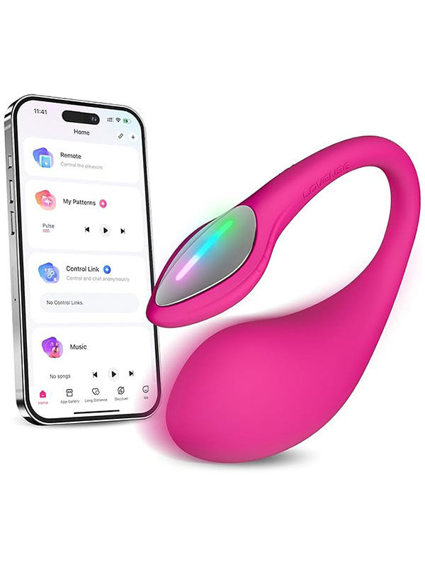 Lovense Lush 4 App Kontrollü G‑Spot Egg Vibratör – 10 cm