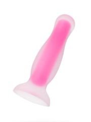 CENSAN Beyond Cain Glow Gece Parlayan Anal Plug , Silikon, Şeffaf, 10 cm