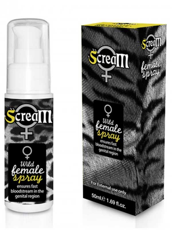 Scream Bayanlara Özel Genital Bölge Spreyi – Ferahlık & pH Dengeleyici 100 ml
