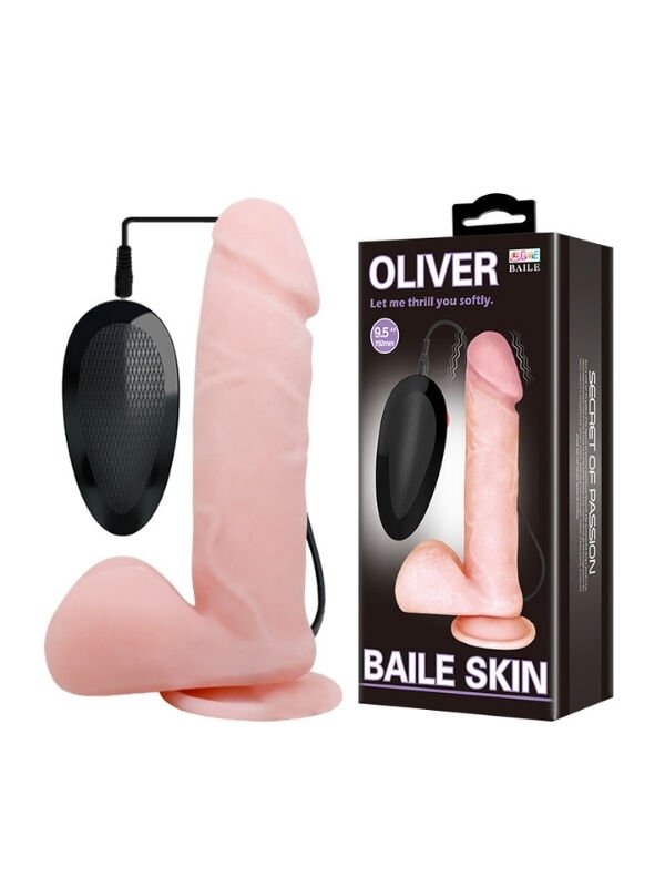 Oliver Realistik Vibratör | TPR Malzeme & Ayarlanabilir Titreşim | 724Haz