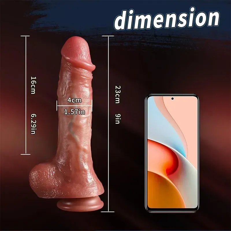 Satisfaction Real Ball Dildo – Çift Katmanlı & Gerçekçi | 724Haz