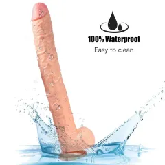 Xise Huoer Flexible 43 cm Dildo – Ultra Uzun & Esnek | 724Haz