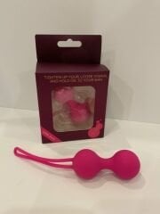 İç Bilyalı Vajinal Top – Çift Boğumlu 2’li Set