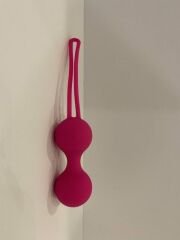 İç Bilyalı Vajinal Top – Çift Boğumlu 2’li Set