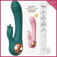 Isıtmalı Şarjlı Dil Stimülasyonlu Lüks Vibratör – Gerçekçi Dil Uyarımı & Ayarlanabilir Isıtma | 724Haz