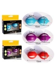 Kegel Egzersiz Topları Pembe | İçeride Titreşimli Kegel Seti