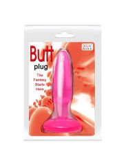 724Haz Pembe Butt Plug | Silikon, Ergonomik ve Başlangıç Seviyesi Anal Tıkaç