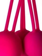 Redvil Kegel & Vajinal Top Seti Pembe 16,5 cm | Egzersiz ve Sağlık