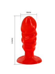724Haz Dildo Şeklinde Anal Tıkaç | Silikon, Ergonomik ve Gerçekçi Tasarım