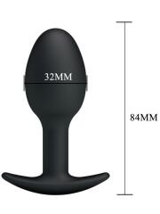 724Haz Special Anal Stimulation Ağırlıklı Anal Plug | Silikon, İçi Toplu, Ergonomik Tıkaç