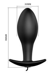 724Haz Special Anal Stimulation Titreşimli Anal Plug | 12 Fonksiyon, Kumandalı, Silikon