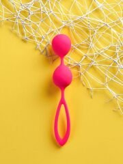 Censan Rai Vajinal Kegel Egzersiz Topları Pembe 17 cm