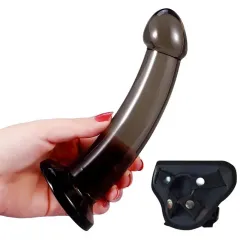 Belden Bağlamalı Jel Strapon & Dildo – Esnek Jel, Ayarlanabilir ve Gerçekçi Tasarım | 724Haz