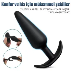 Sevindik Medikal Lolipop Sailor Üçlü Butt Plug Set