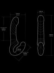 LUSH Lapis Strapless Strap-On - Uygulama Kontrollü Kablosuz Vibratör