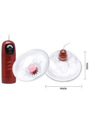 7 Fonksiyonlu Göğüs Uyarıcı | Titreşimli & Döner Başlıklı Stimulasyon | 724Haz