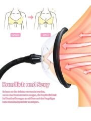 Pussy Pump Premium Fun – Çift Başlıklı Vajina & Göğüs Pompası | Vakumlu ve Titreşimli | 724Haz