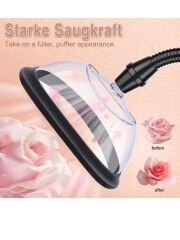 Pussy Pump Premium Fun – Çift Başlıklı Vajina & Göğüs Pompası | Vakumlu ve Titreşimli | 724Haz