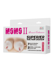 Momo 2 Göğüs Titreşimli Süstion Pompa | Vakumlu & Titreşimli Uyarım | 724Haz