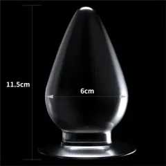 Lovetoy Flawless Clear 12 Cm Big Anal Plug
