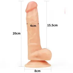 LoveToy The Ultra Soft Dude 20 Cm X Dildo