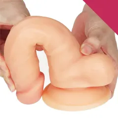 Lovetoy The Ultra Soft Dude 20 cm X Dildo – Ultra Yumuşak TPE, Gerçekçi Doku, Güçlü Vantuz | 724Haz