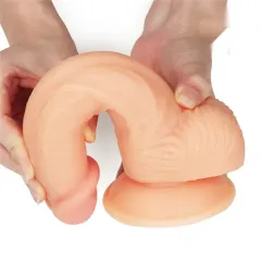 Lovetoy The Ultra Soft Dude 20 cm Dik Dildo – Ultra Yumuşak, Esnek ve Gerçekçi Silikon | 724Haz