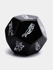 Pozisyon Zarı – Siyah | Yetişkinlere Özel Eğlenceli Cinsel Rol Oyunu | 724Haz