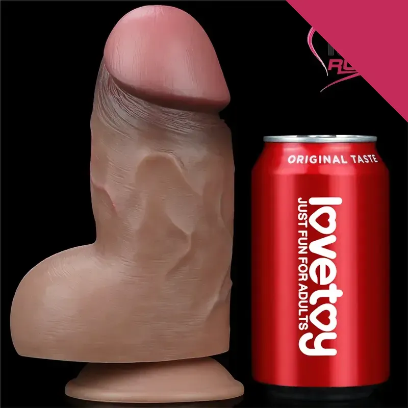 Lovetoy 18 cm Çift Katmanlı Ultra Kalın Melez Dildo – Gerçekçi Dokulu ve Dayanıklı Tasarım | 724Haz