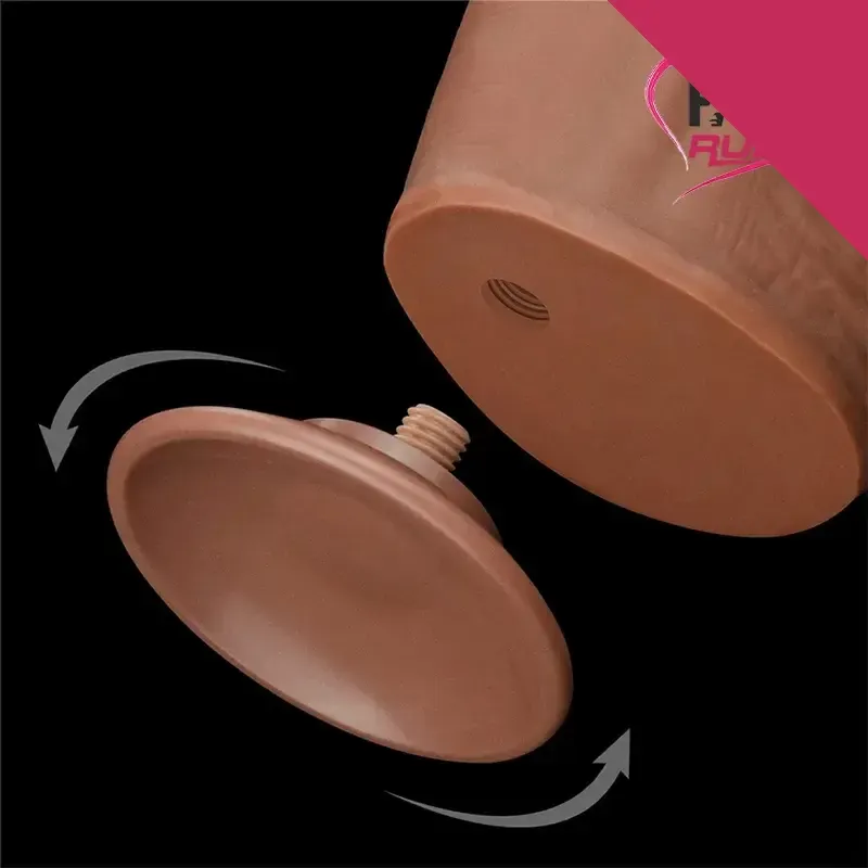 Lovetoy 31 Cm Çift Katmanlı Kayar Derili Melez Dildo