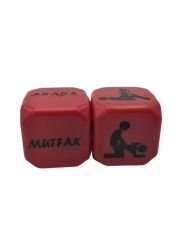 Büyük Renkli Pozisyon Zarı – Kırmızı | Çiftlere Özel Erotik Oyun | 724Haz