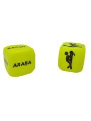 Büyük Renkli Pozizyon Zarı Sarı