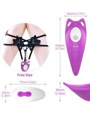 Külot İçi Uzaktan Kumandalı Şarjlı Vibratör | Diskret, Su Geçirmez, Güçlü