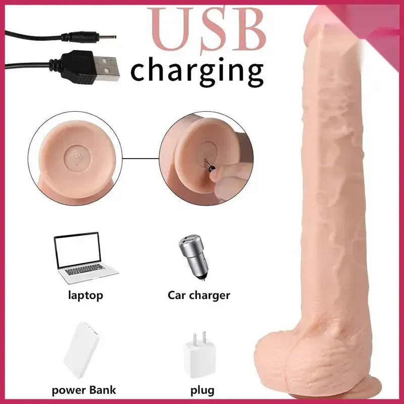 Shequ Bart 30 Cm Gerçekçi Ultra Long Vibratör