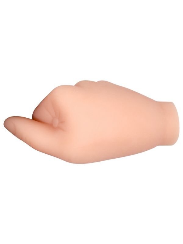 El Şeklinde Mastürbatör | Gerçekçi 3D İç Yapı, %100 Medikal Silikon