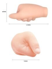 El Şeklinde Mastürbatör | Gerçekçi 3D İç Yapı, %100 Medikal Silikon