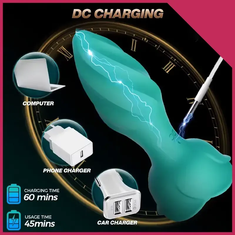 Wave Titreşimli Uzaktan Kumandalı Anal Plug | 724Haz