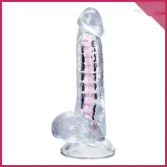 Sevindik Medikal Rainbow 20 Cm Kıkırdaklı Jel Dildo