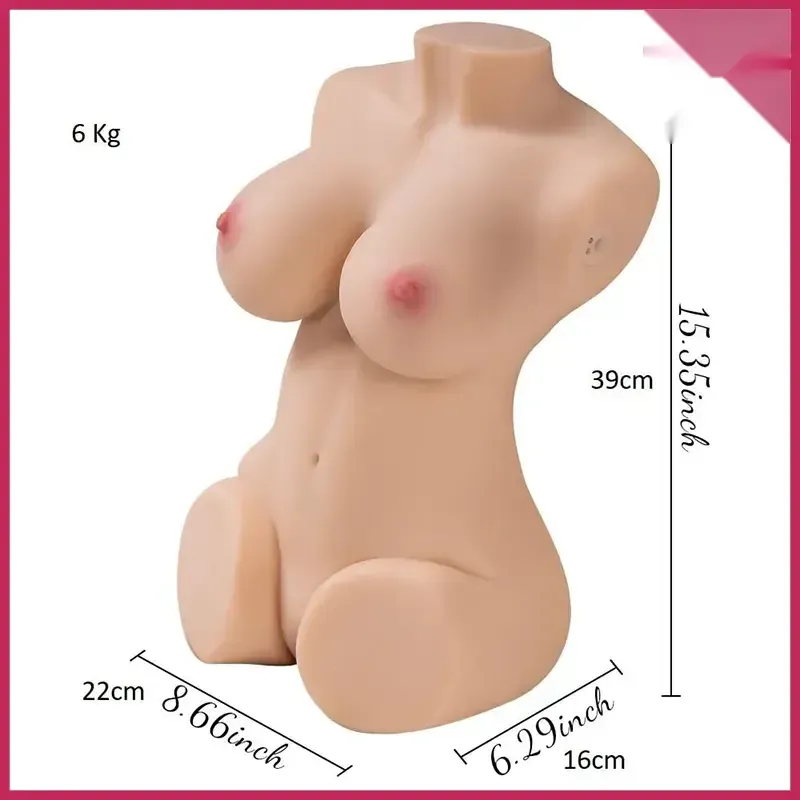 Merida Emişli Titreşimli Yarım Vücut Mastürbatör | 724Haz