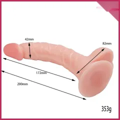 Sevindik Medikal 20 Cm Eğik G Noktası Strap On Dildo Seti