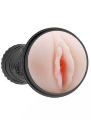 Magical Kiss Titreşimli Fener Tipi Suni Vajina Masturbator | Titelmiş & Gerçekçi Doku