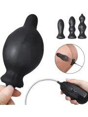 Titreşimli ve Şarjlı Şişirilebilir Anal Set – Uzaktan Kumandalı, Ayarlanabilir Genişlikli Anal Oyuncak