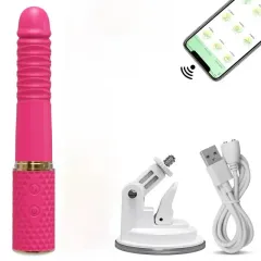 Love Angels Telefon Kontrolü Vantuzlu Hareketli Vibratör
