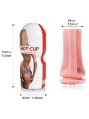 Passion Cup – Suni Vajina Mastürbatör | Gerçekçi Doku ve Konforlu Tasarım