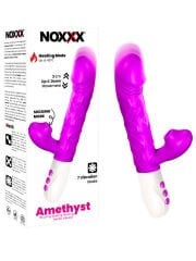 İleri‑Geri Hareketli, Isıtmalı ve Emme Modlu Şarjlı Rabbit Vibratör