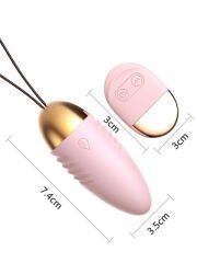 Spark of Love Uzaktan Kumandalı Yumurta Vibratör | Şarjlı, Sessiz ve Suya Dayanıklı