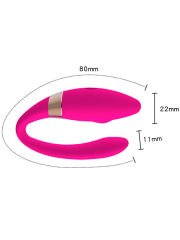Man Nuo Swan Çiftlere Özel Titreşimli Kumandalı Masaj Aleti