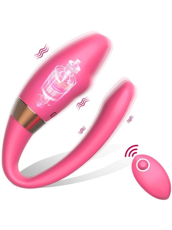 Man Nuo Swan Çiftlere Özel Titreşimli Kumandalı Masaj Aleti