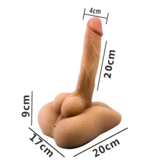 Bigger Man Unisex Ultra Gerçekçi 1.7 Kg Kalçalı Dildo