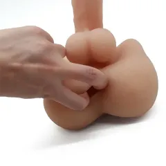 Bigger Man Unisex Ultra Gerçekçi 1.7 Kg Kalçalı Dildo
